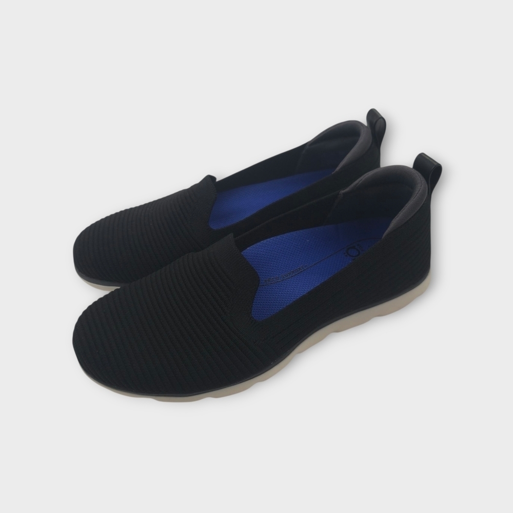 Ryka Knit Outdoor Slip-On Shoes Echo/ Effort Knit Black Multi Womens Size 6.5 W - Picture 2 of 9